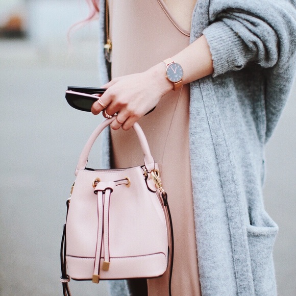 3 Way Blush Pink Mini Bag - Picture 6 of 8